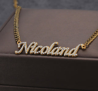 Custom Name Necklace - Nicoland Font