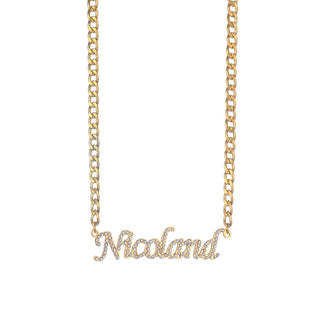 Custom Name Necklace - Nicoland Font