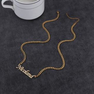 Custom Name Necklace - Nicoland Font